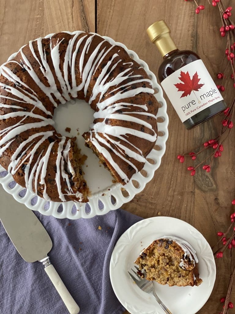 Christmas Cake Pure Maple Syrup